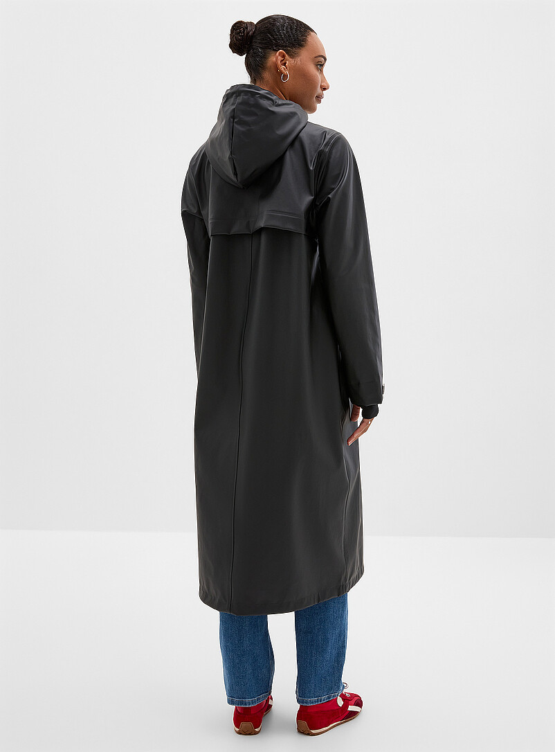 Natural hue maxi raincoat product image 3
