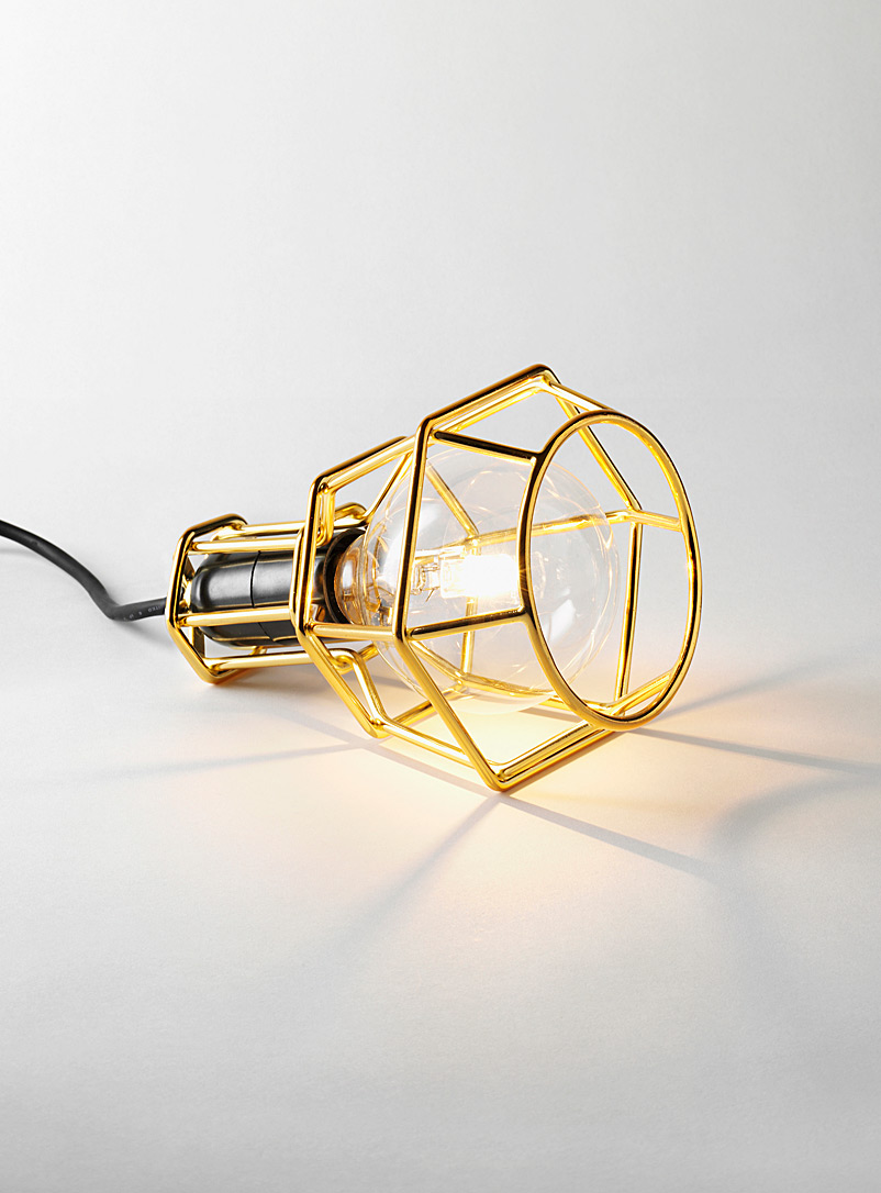 Design House Stockholm: La lampe de travail Jaune or pour homme