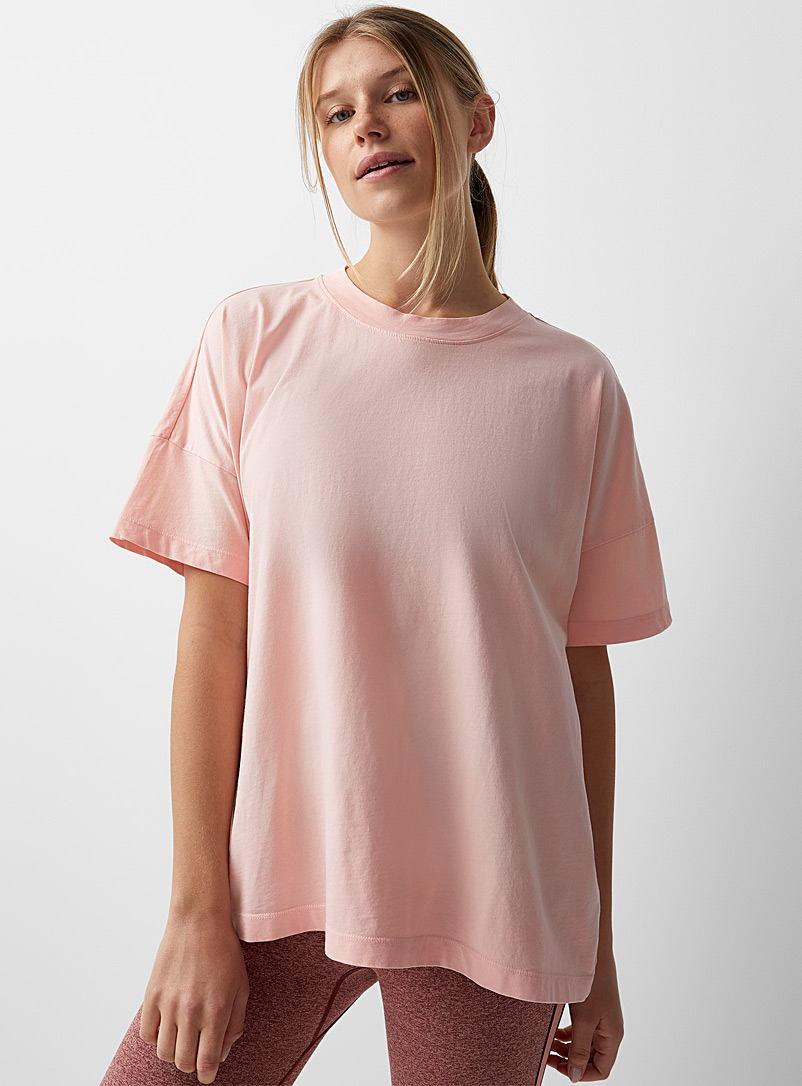 The Upside Pink Wide mineral pink T-shirt for error