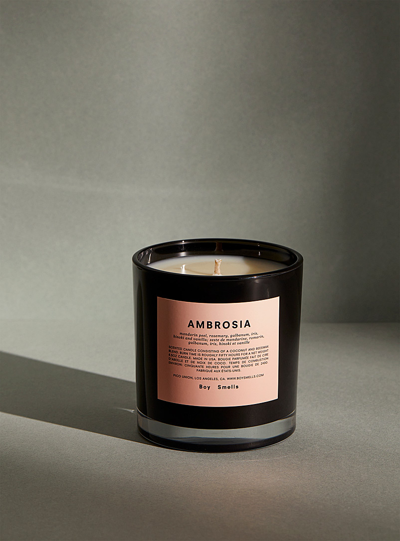 Boy Smells Ambrosia Essential scented candle 10 fragrances available for women