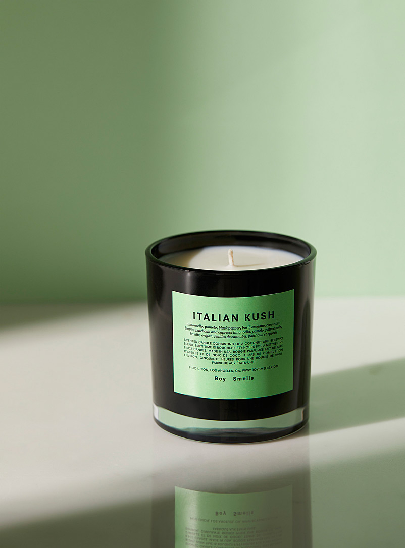 Boy Smells Italian Kush Essential scented candle 10 fragrances available for women