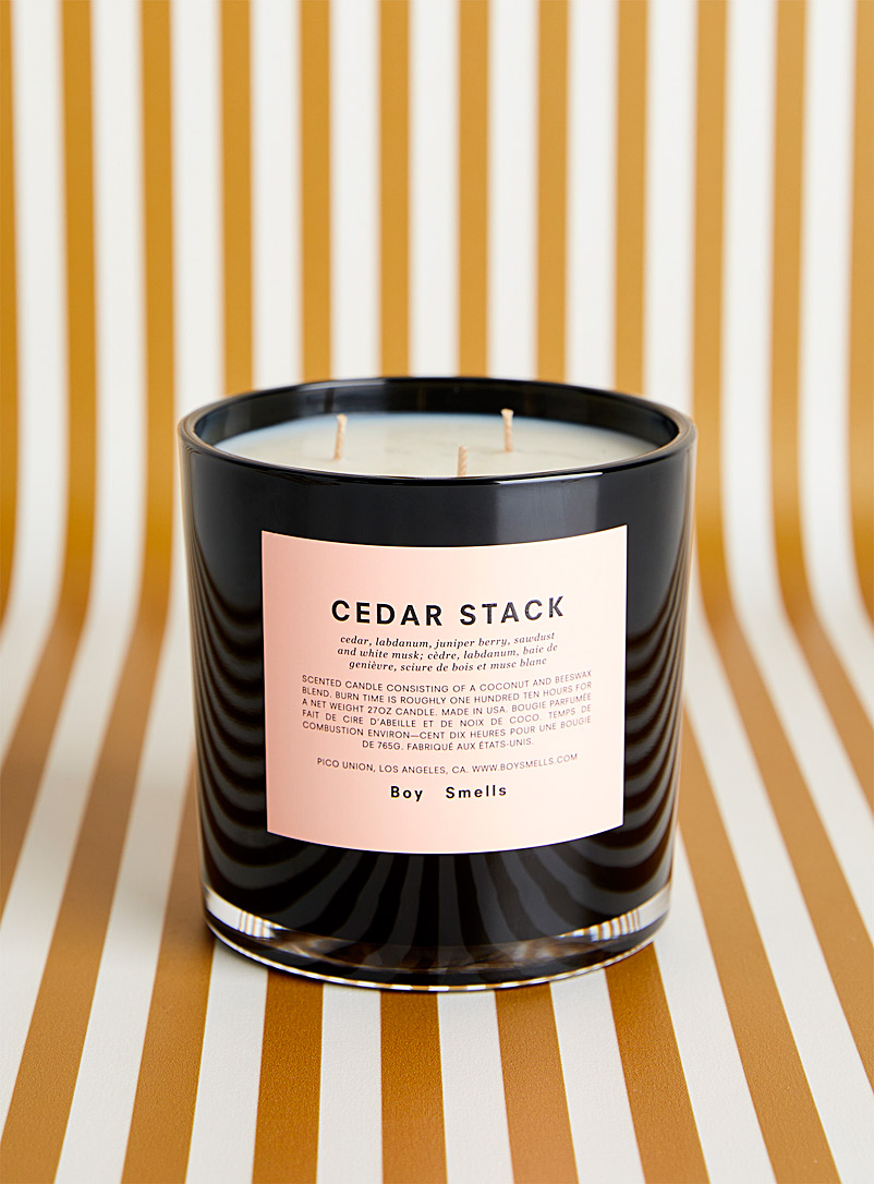 Boy Smells: La bougie parfumée Cedar Stack 765 g Cedar Stack pour femme