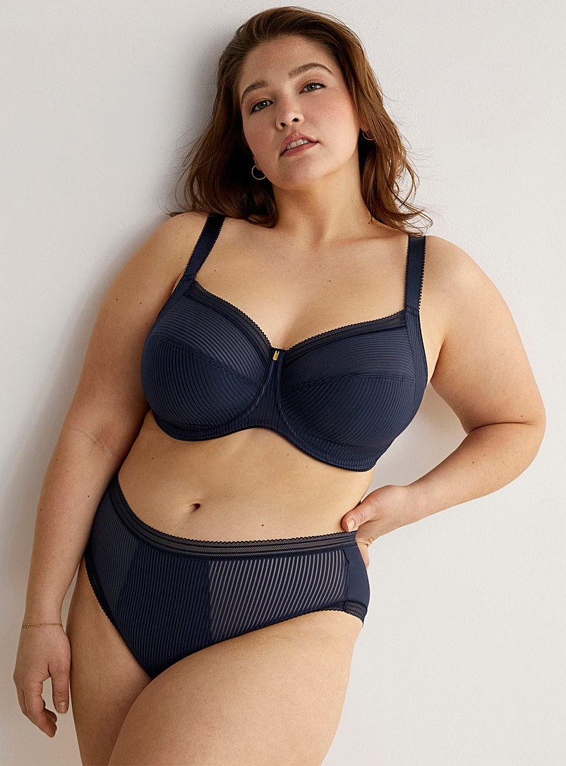 Fantasie Marine Blue Fusion hipster Plus size for women
