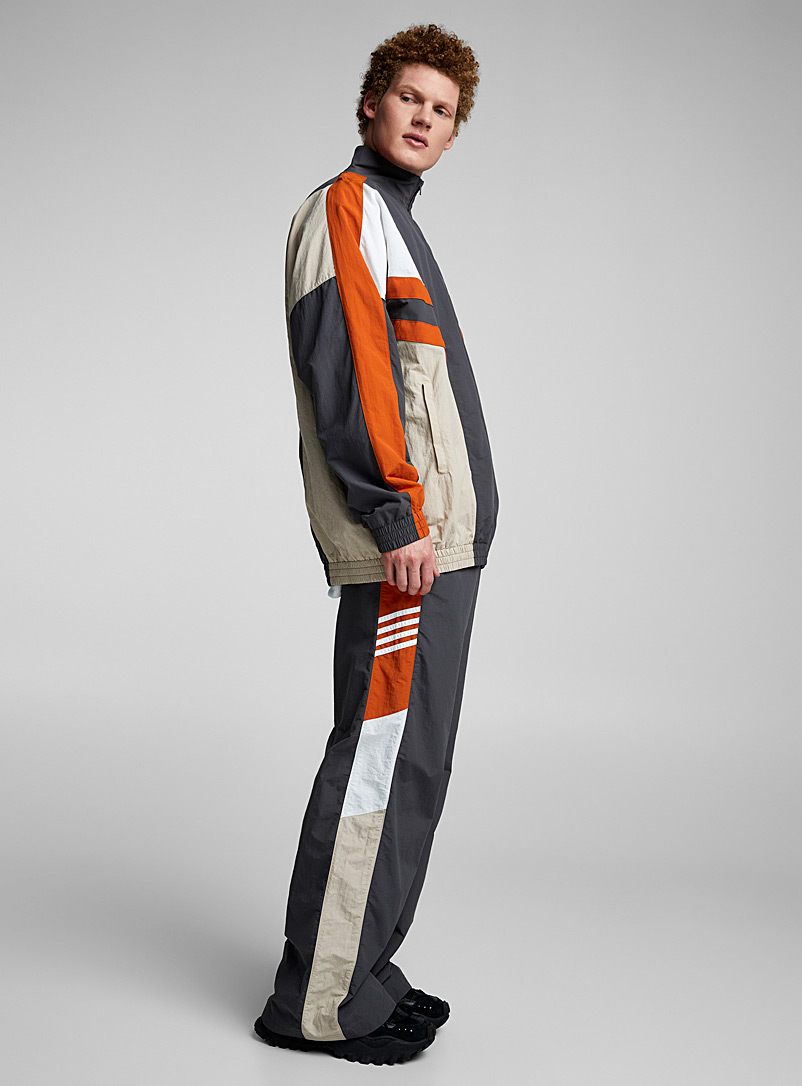 Martine Rose: Le pantalon track blocs couleurs Orange pour homme