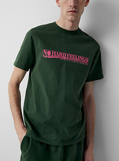 Martine Rose Green Printed T-shirt for men