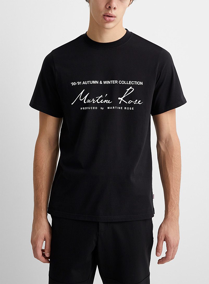 Martine Rose White Vintage logo T-shirt for men