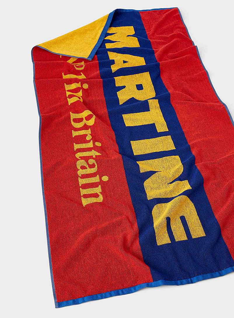 Martine Rose Assorted Best in Britain beach towel for men