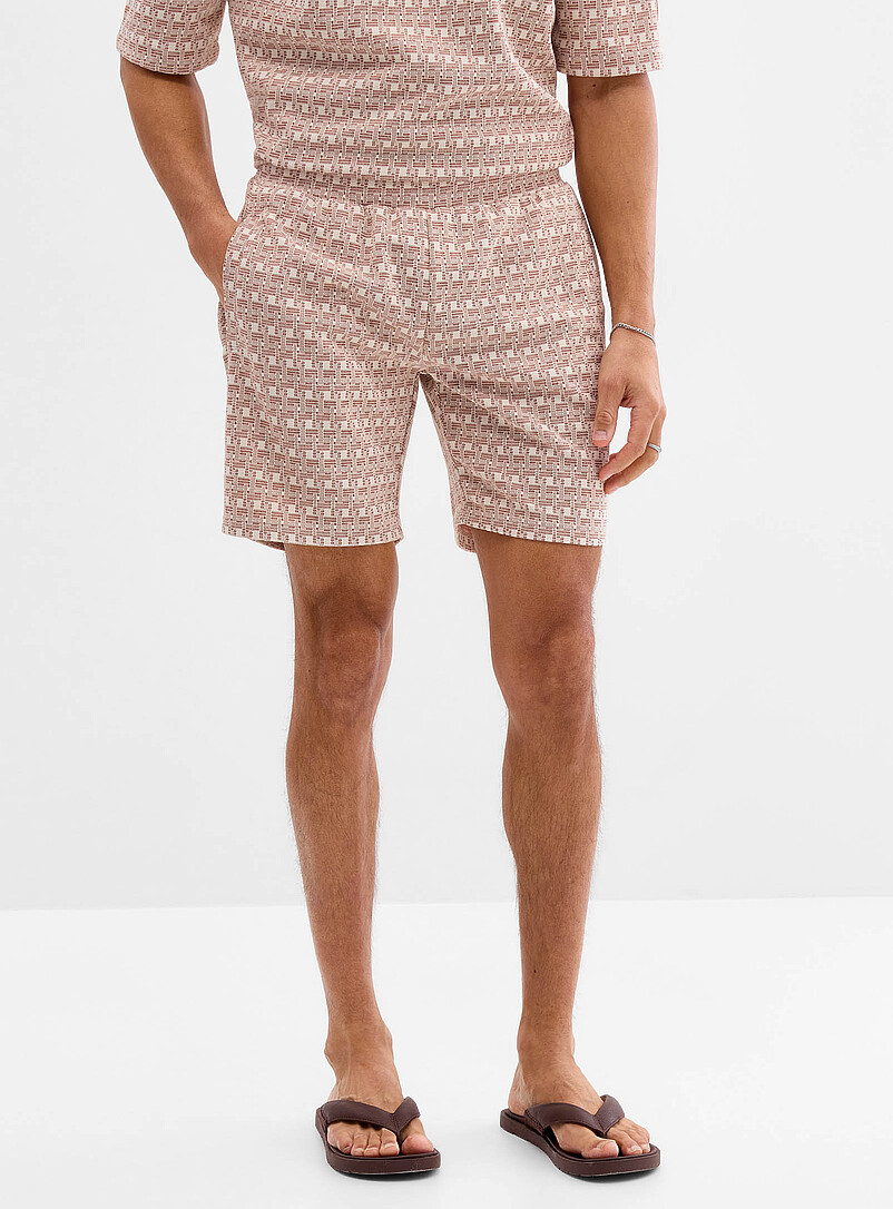 Two-tone jacquard short Inseam: 7" (18 cm) product image 2