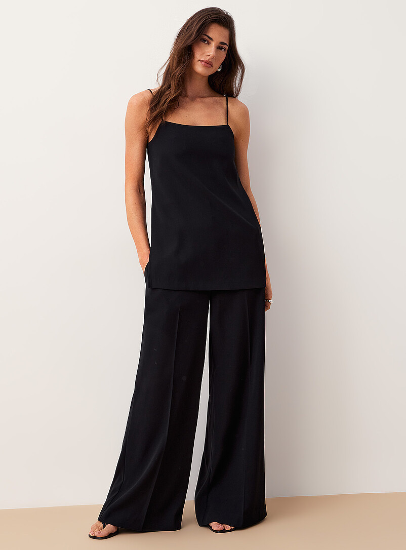 Thin straps flowy tunic cami product image 3