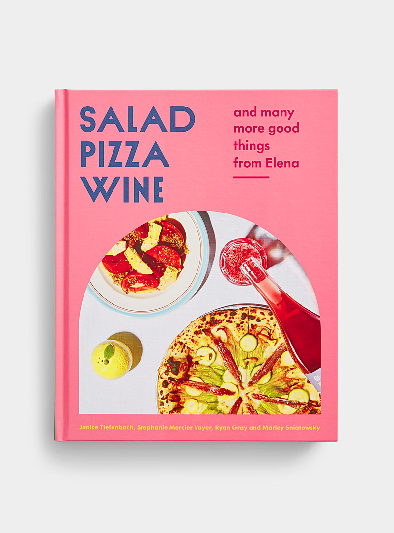 Penguin Random House Assorted Salad Pizza Wine and Many More Good Things from Elena recipe book for men