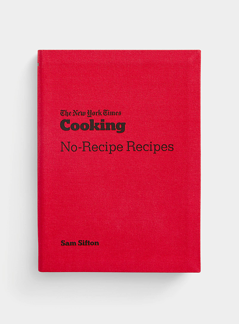 Penguin Random House: Le livre de recettes The New York Times Cooking No-recipe Recipes Assorti pour homme