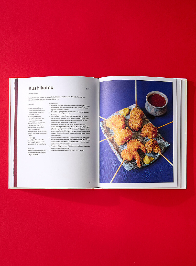 Penguin Random House Patterned White <i>Japanese Comfort Food: delicious everyday home cooking</i> cookbook