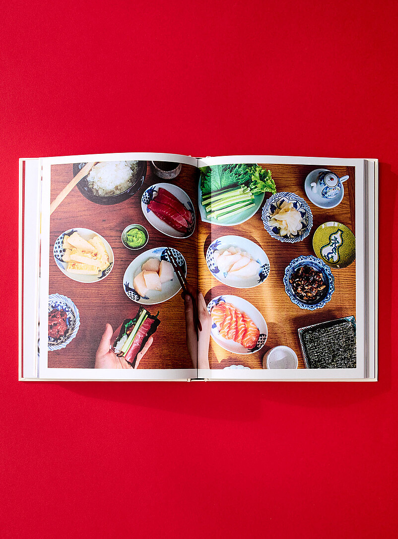 Penguin Random House Patterned White <i>Japanese Comfort Food: delicious everyday home cooking</i> cookbook