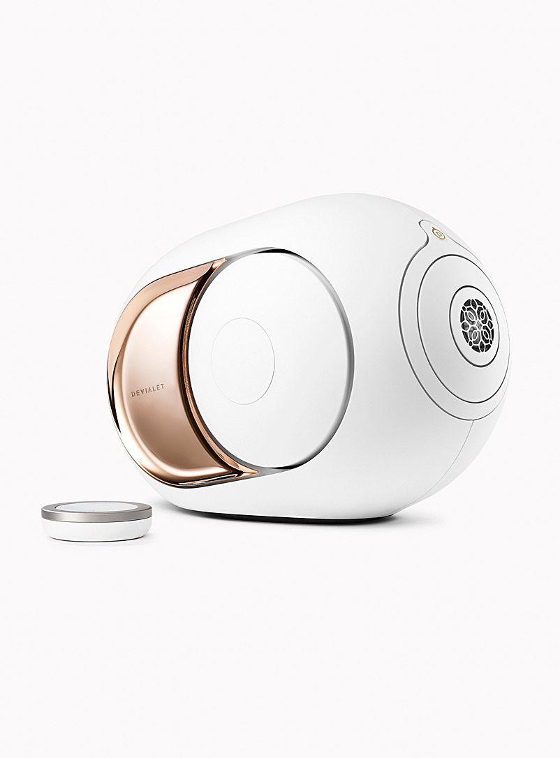Devialet White White and gold Phantom I 108 dB wireless speaker for men