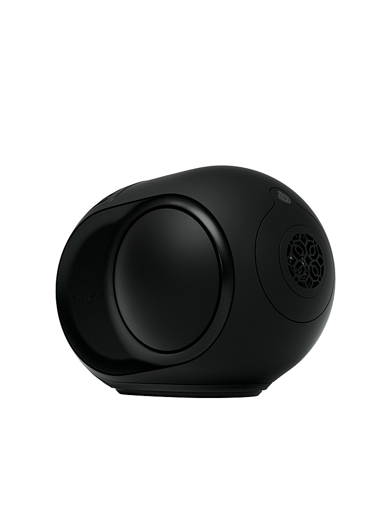 Devialet Black Phantom II 95 dB matte black wireless speaker for men