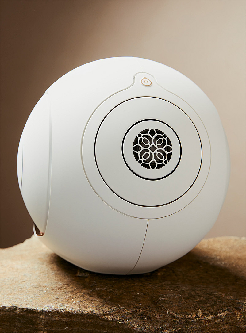 White and gold Phantom I 108 dB wireless speaker | Devialet | | Simons