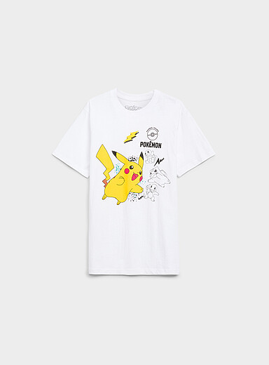 Le 31: Le t-shirt Pok&eacute;mon Blanc pour homme