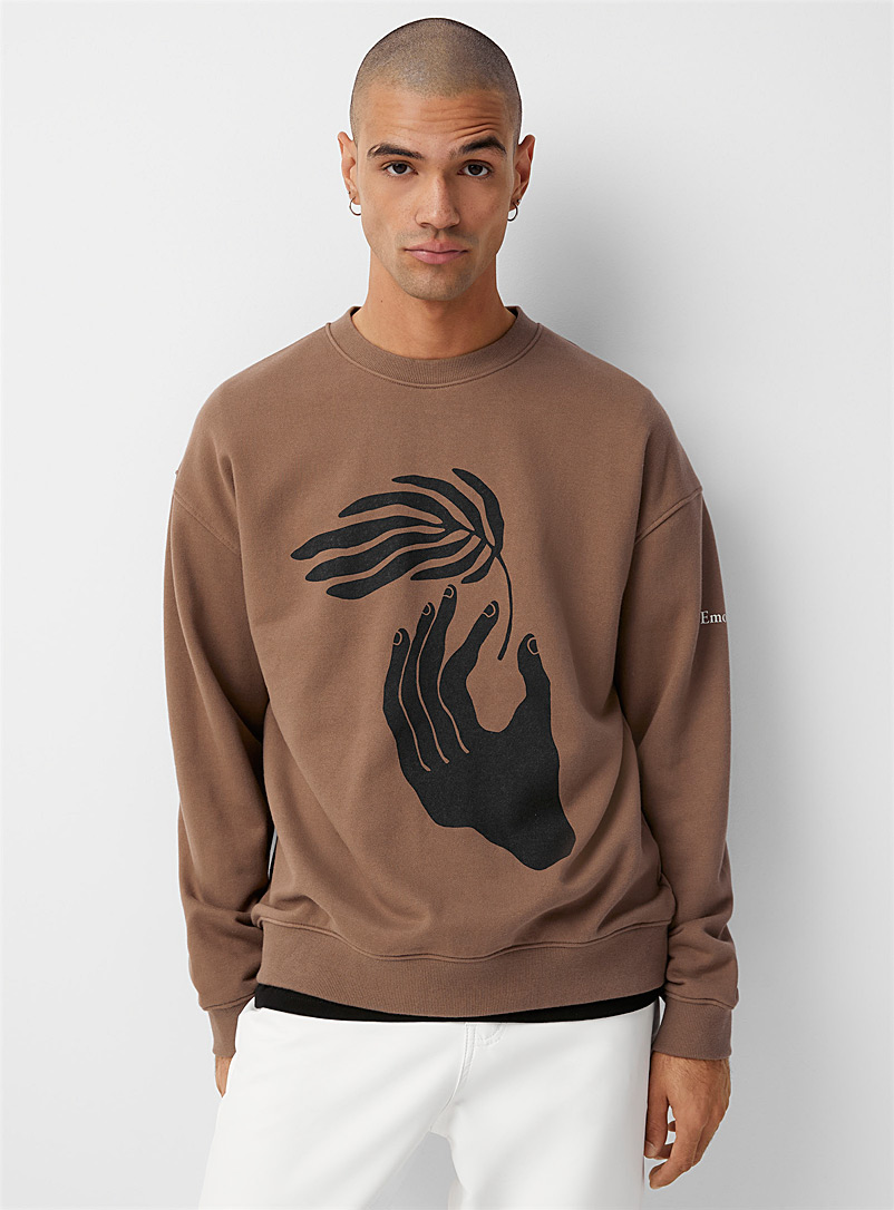 Tee Library Copper Modern art sweatshirt for men