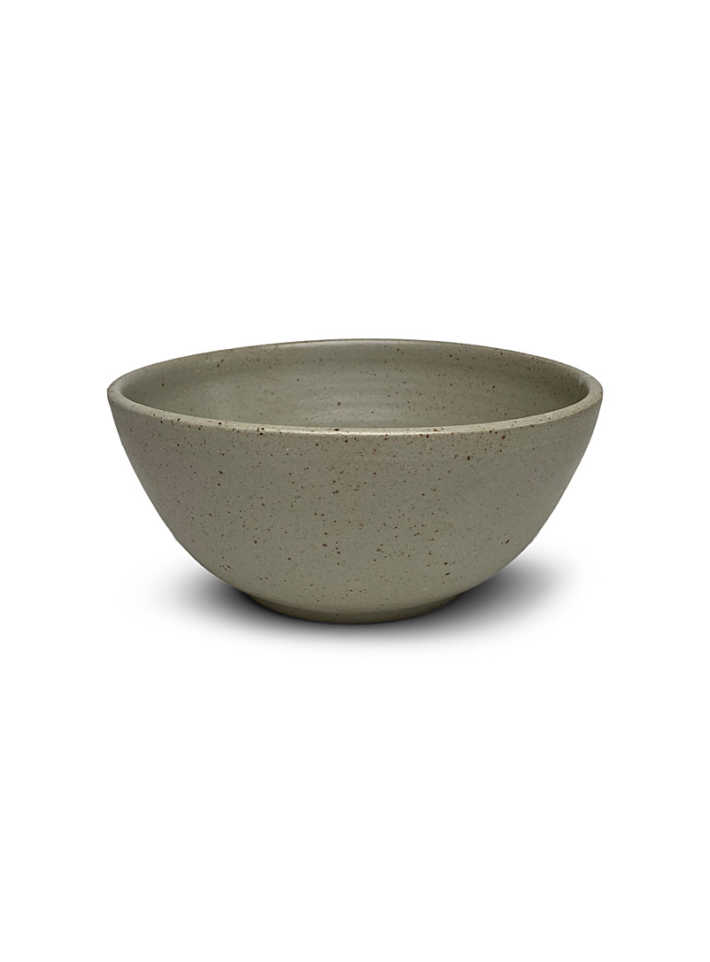 Obakki Grey Clay serving bowl Large for women