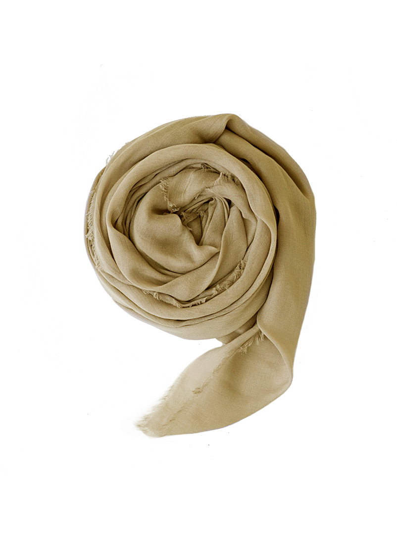 Obakki Honey Solid humanitarian scarf for women