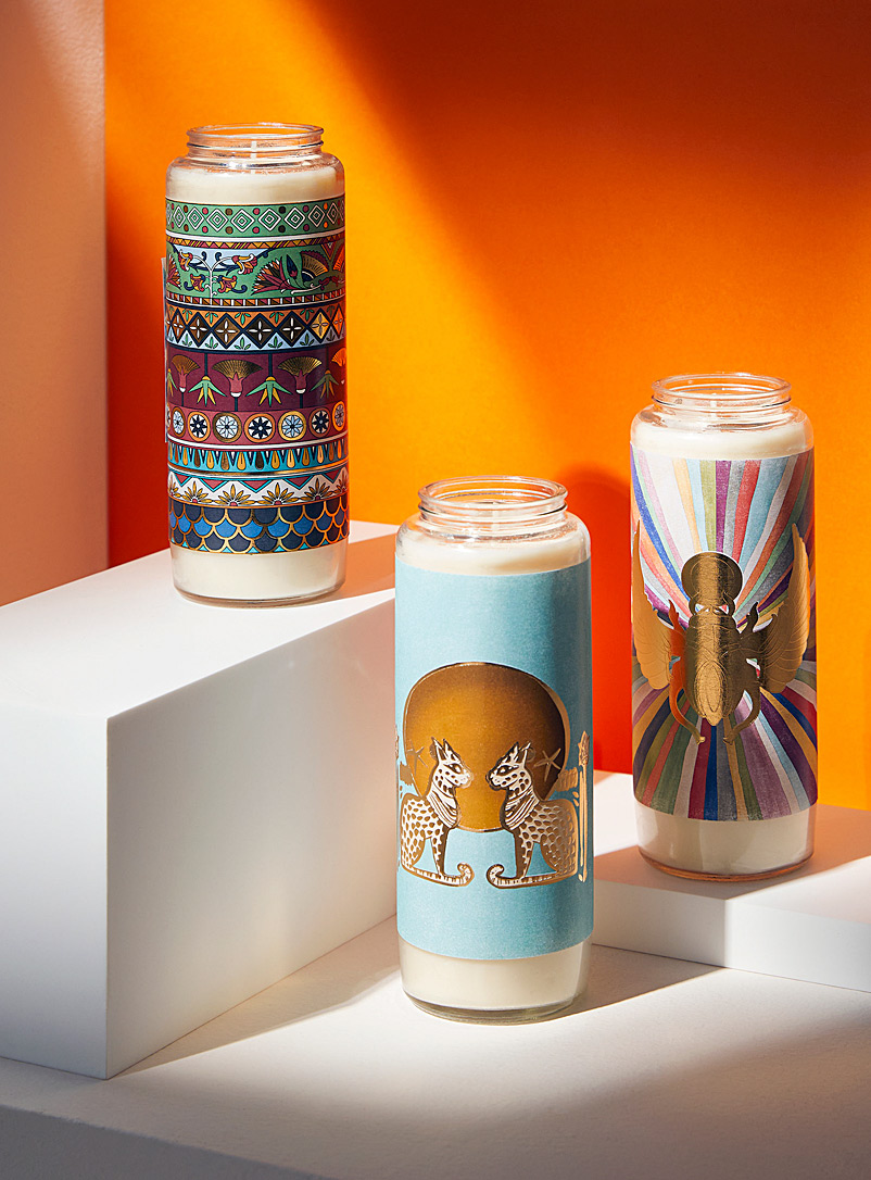 La DoubleJ Assorted Pillar candles Set of 3 for women