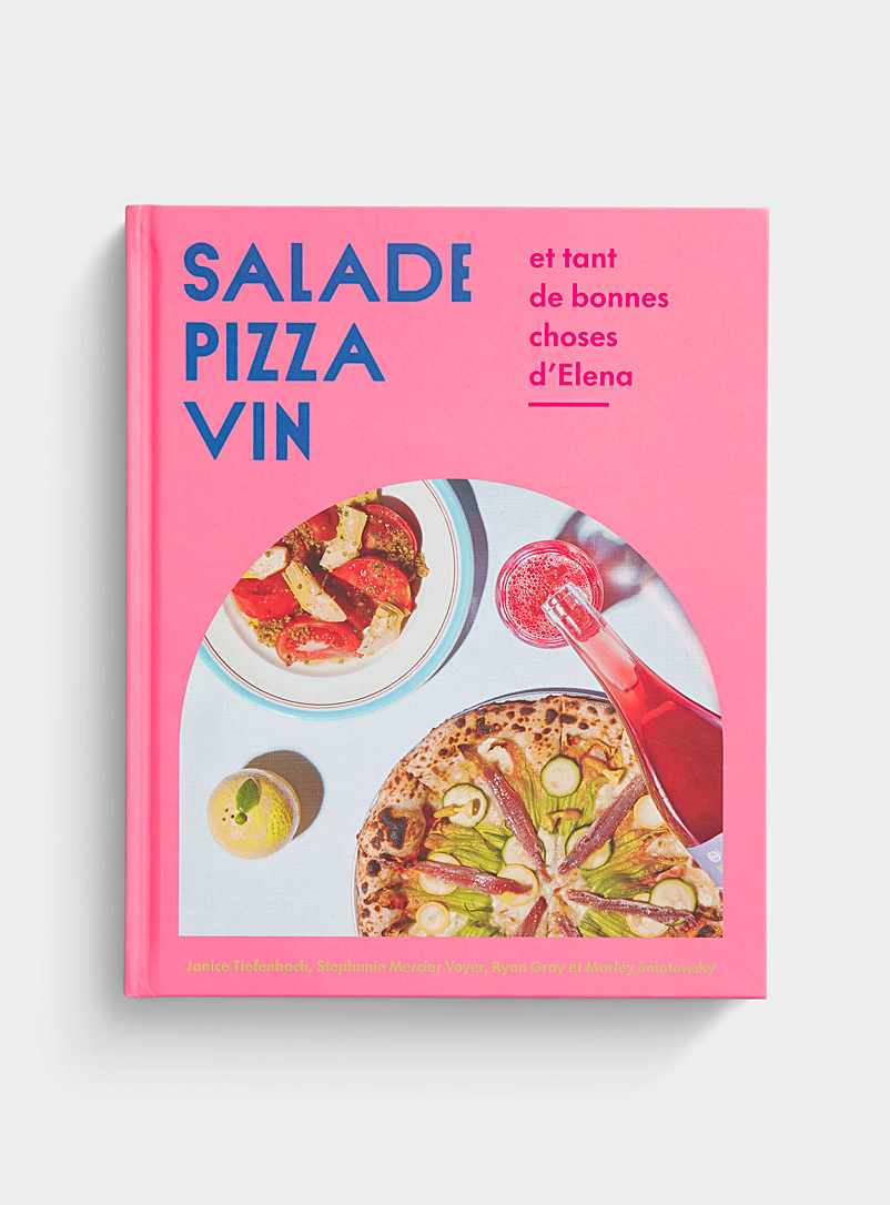KO Éditions Assorted Salade Pizza Vin et tant de bonnes choses d'Elena cookbook for men