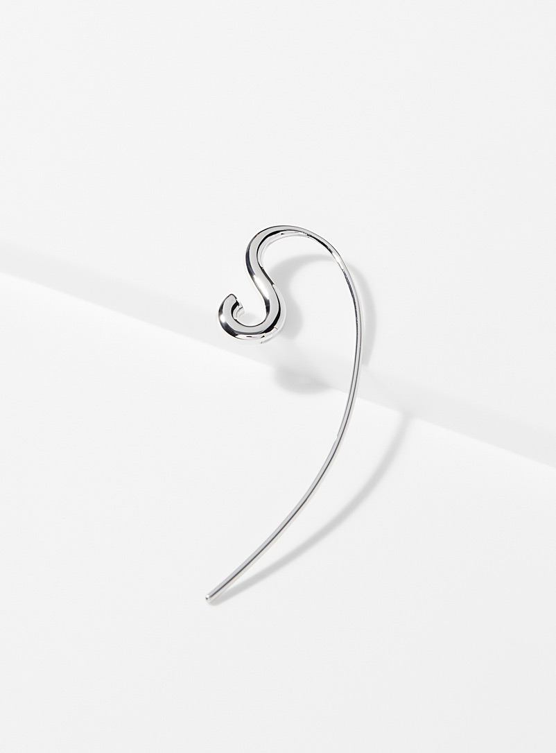 Charlotte Chesnais Silver Hook earring for women