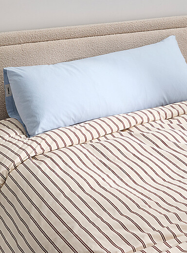 Solid pure organic cotton percale pillow sham See available sizes