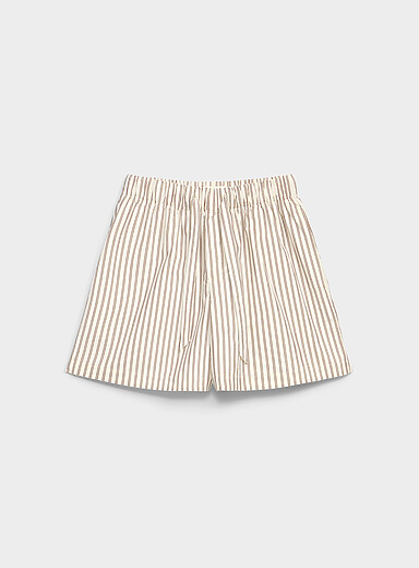 Le short pyjama popeline rayures Hopper