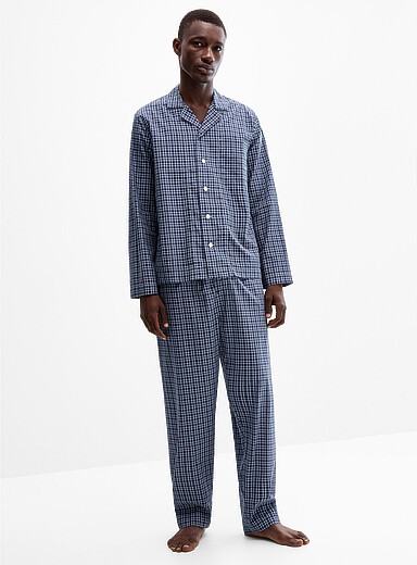 Lanegan lightweight check pyjama pant