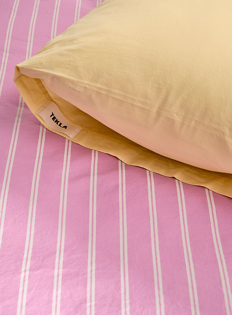 Solid pure organic cotton percale pillow sham See available sizes product image 2