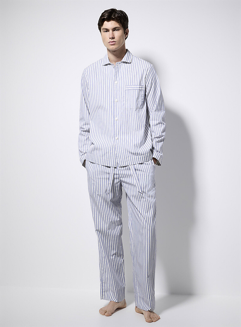 Striped organic cotton poplin shirt product image 2