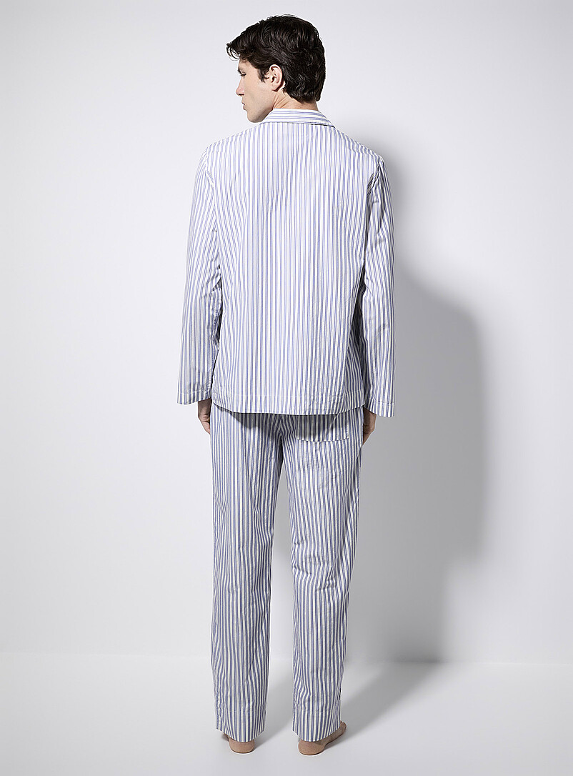 Striped organic cotton poplin shirt product image 3