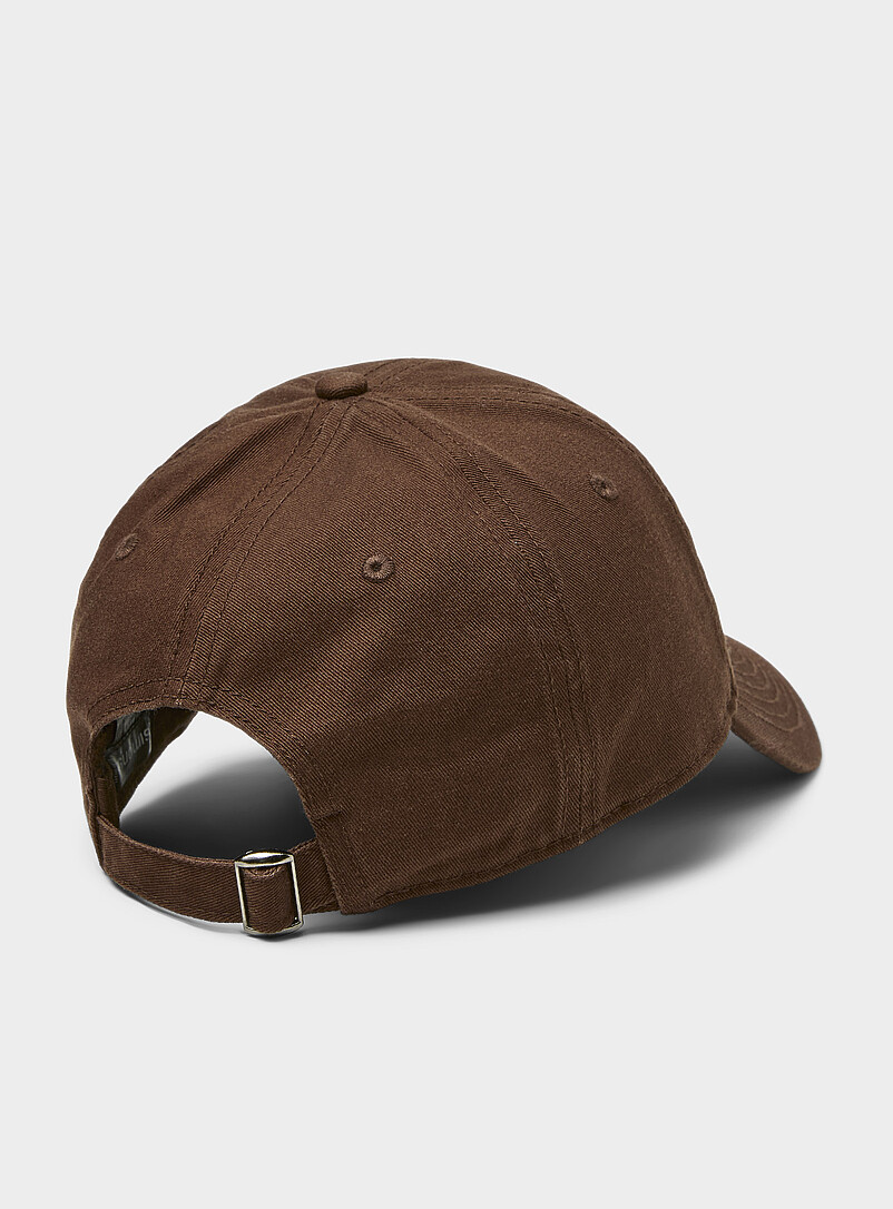 Simons: La casquette baseball unie Brun pour femme