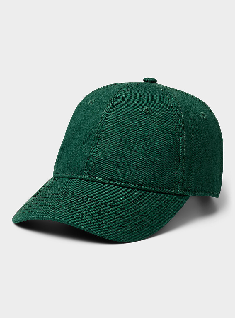 Simons Brown Solid baseball cap for women