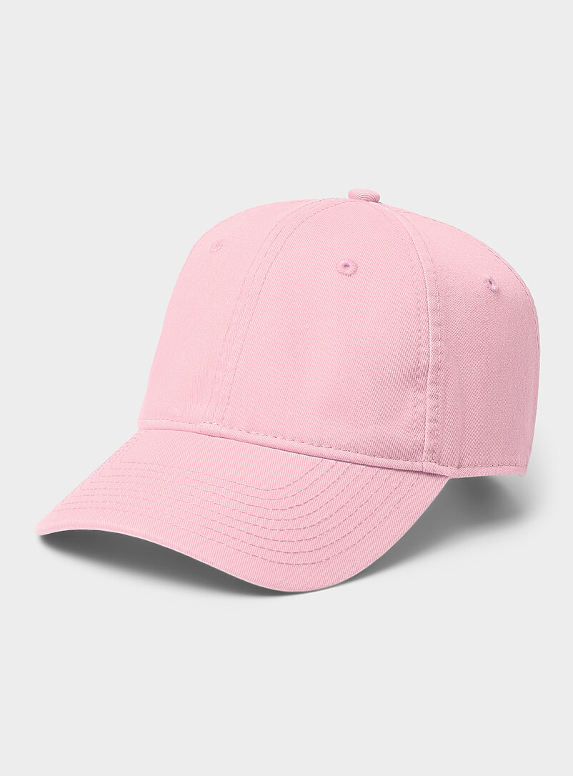 Simons Brown Solid baseball cap for women