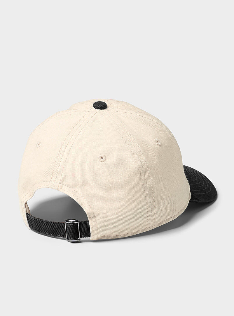 Le 31: La casquette dad blocs de couleur Noir pour homme