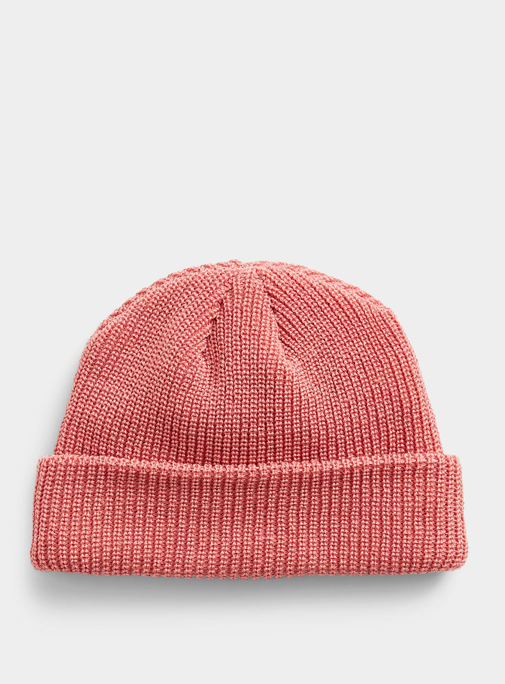 Djab Cuffed Docker Tuque Made In Canada In Pink