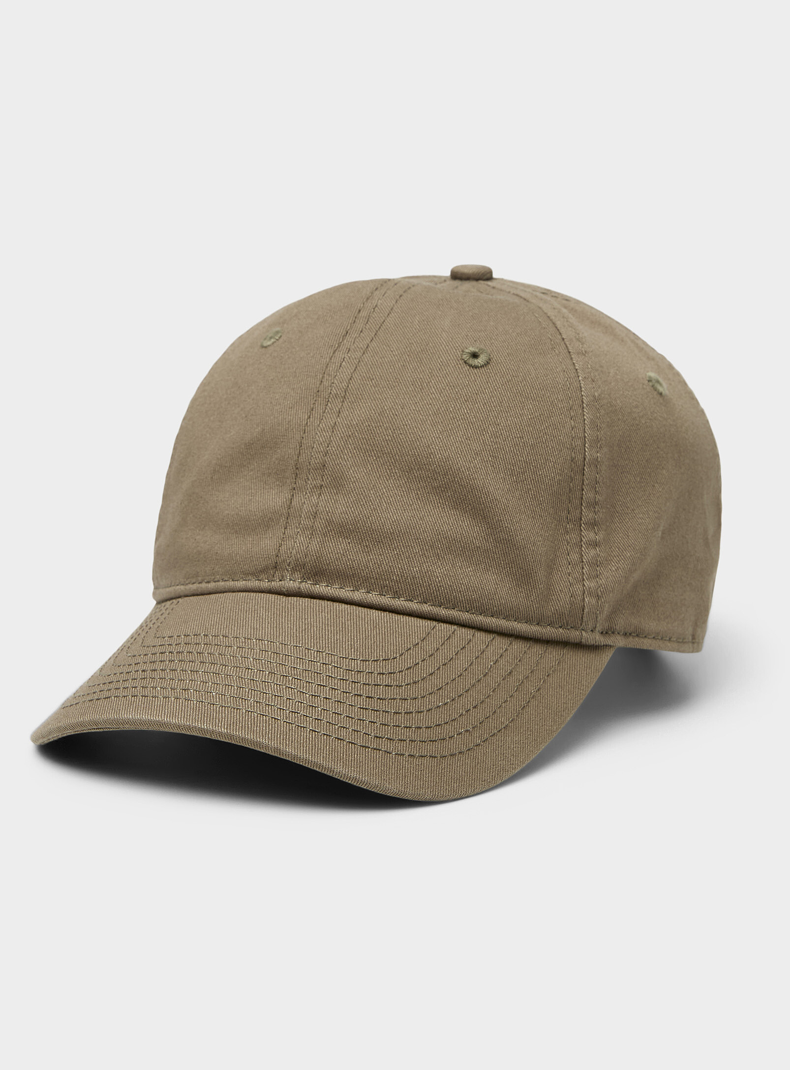 Simon's Solid Baseball Cap In Multi