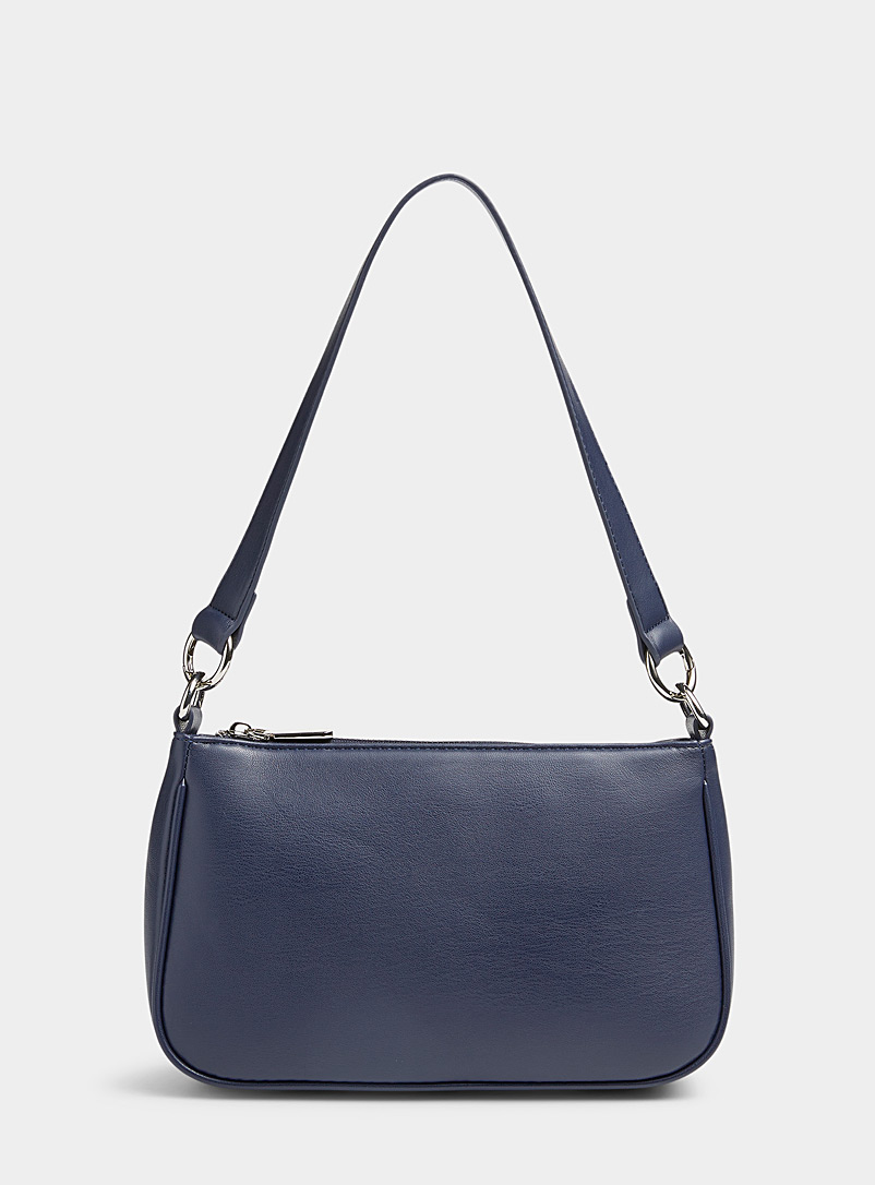 Simons Marine Blue 2-in-1 recycled minimalist bag for women
