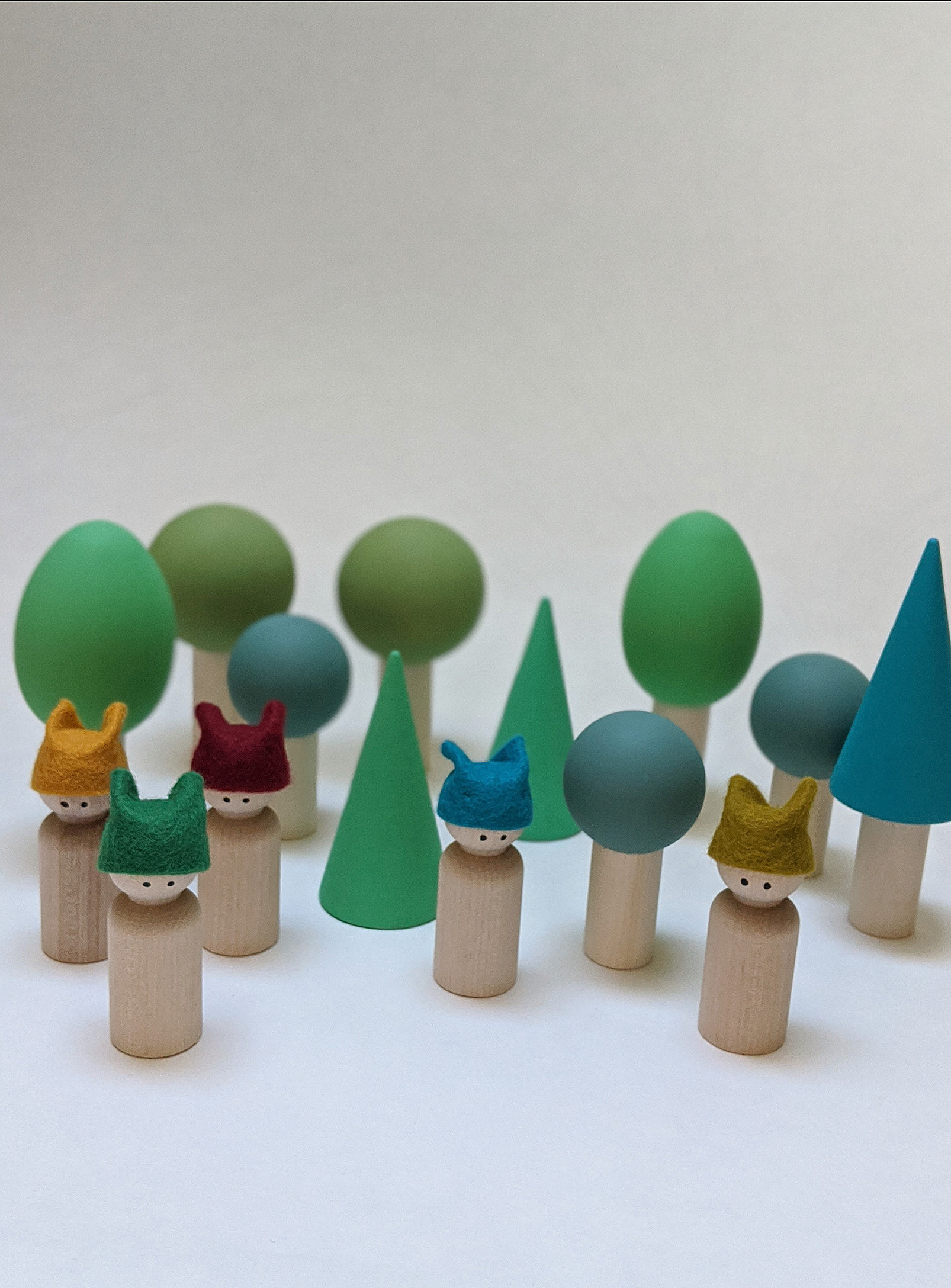 Woodpeckers Toys - L'ensemble de jeu forêt enchantée