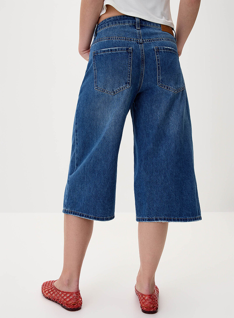 Twik: Le <i>jort</i> ample taille basse Lav&eacute; fonc&eacute; pour femme