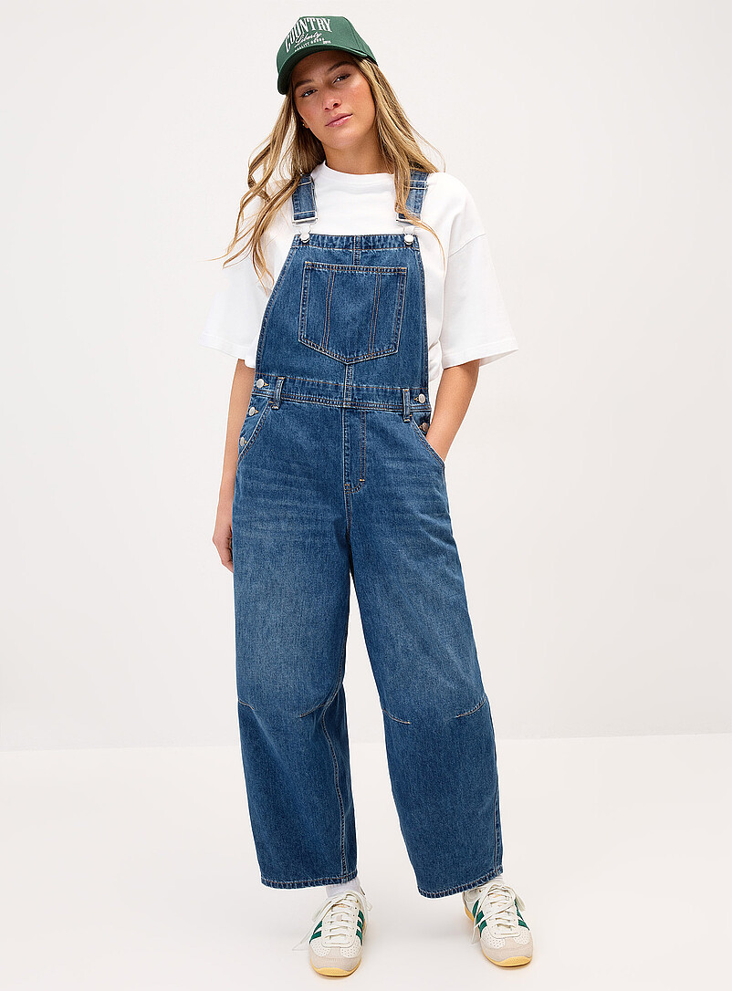 Barrel-leg overalls product image (primary)