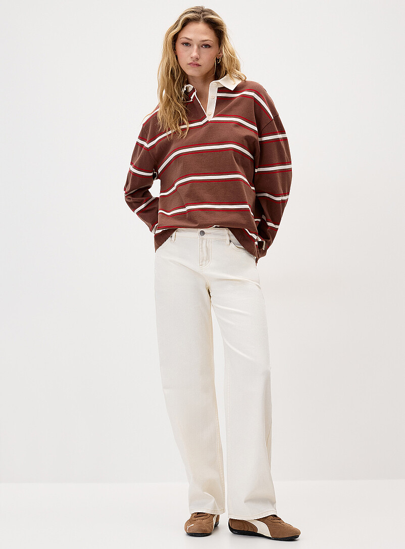 Low-Rise Wide-Leg Jean