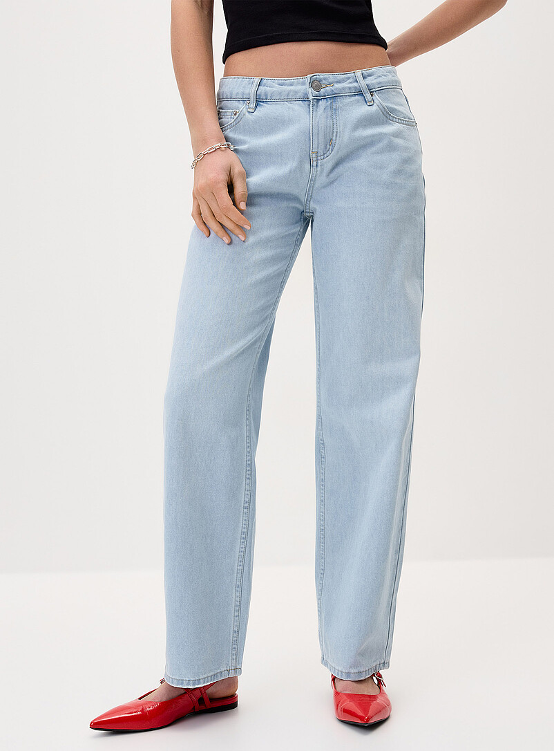 Low-rise wide-leg jean product image 2