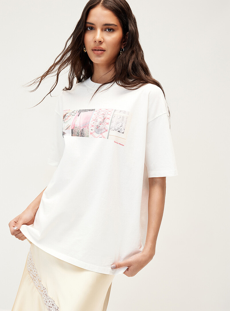 Slow Life loose T-shirt product image (primary)