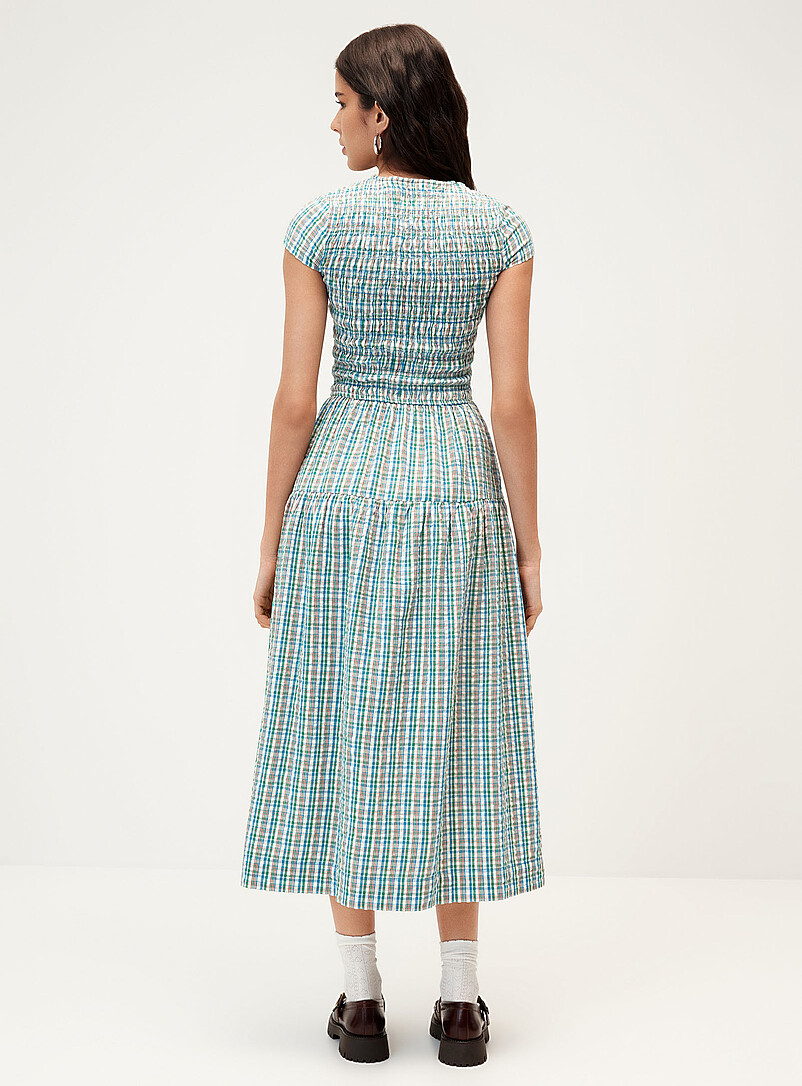 Ebba checkered maxi dress product image 3