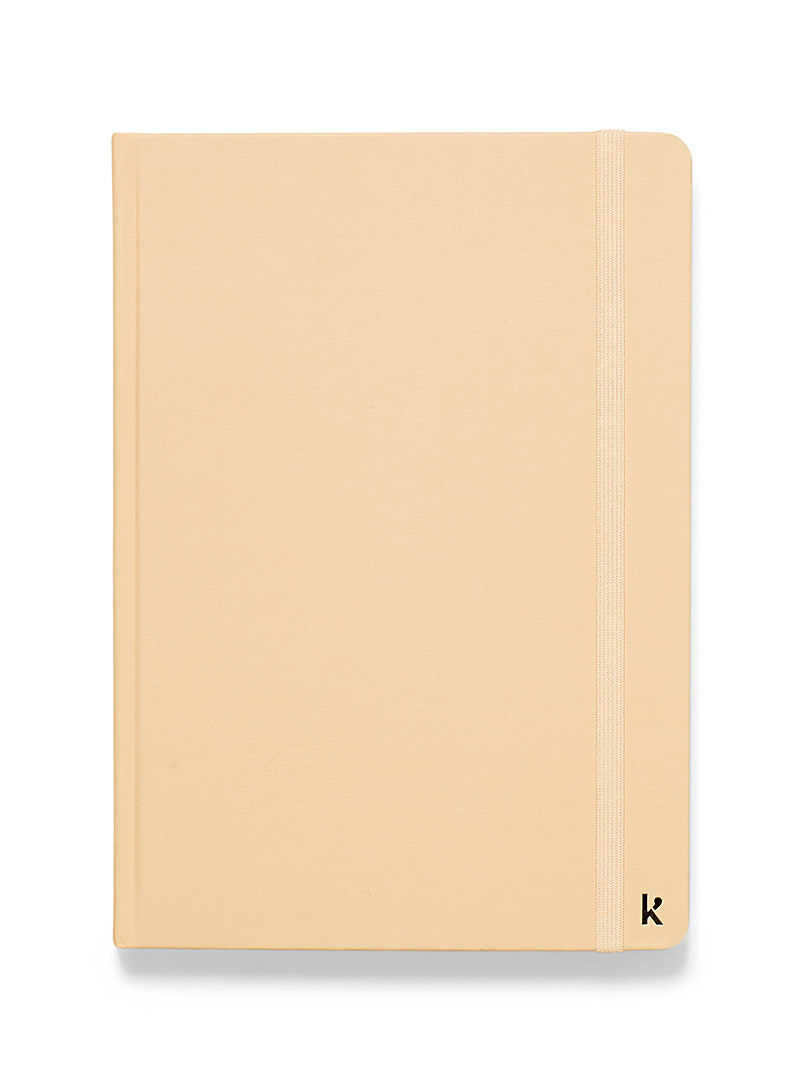 Karst Dusky Pink Recycled stone A5 notebook for women