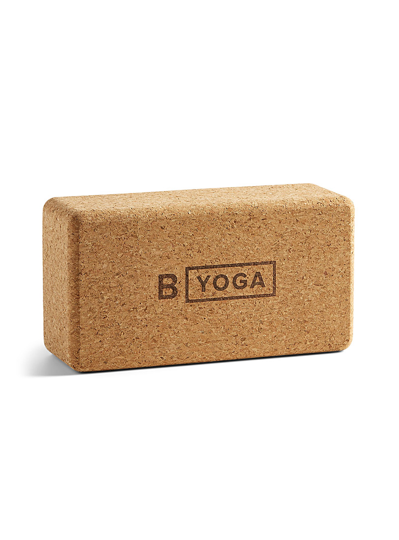 B Yoga Assorted Cork support block for women