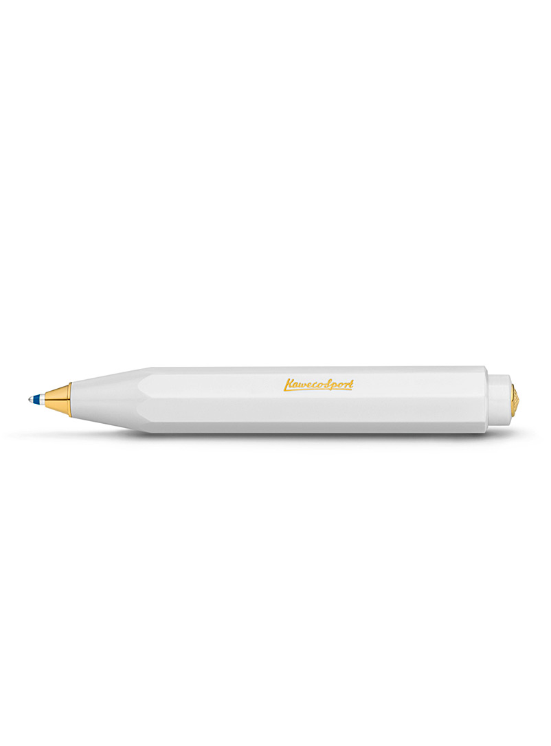 Kaweco White White Classic ballpoint pen for women
